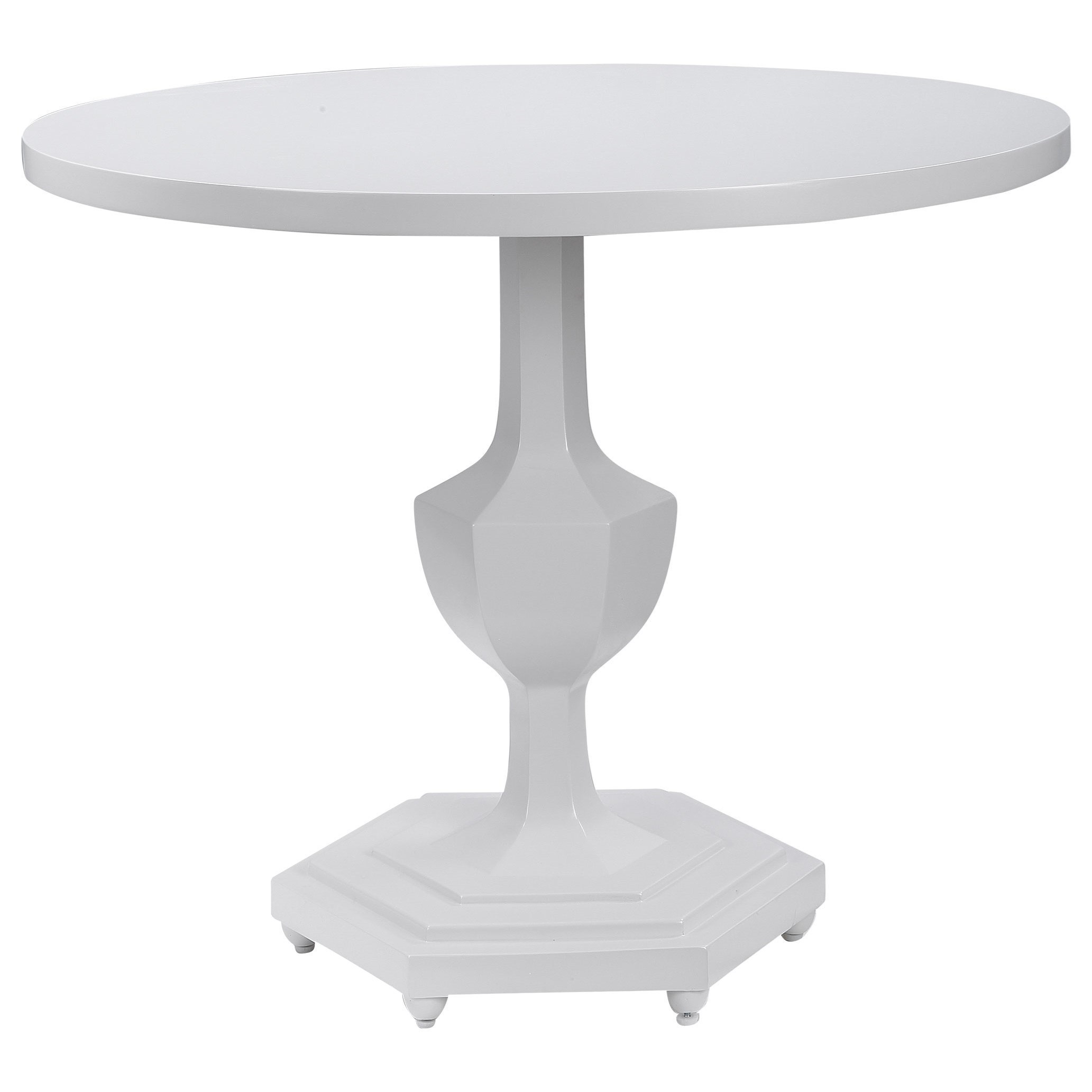 Uttermost Accent Furniture Occasional Tables Kabarda White Foyer